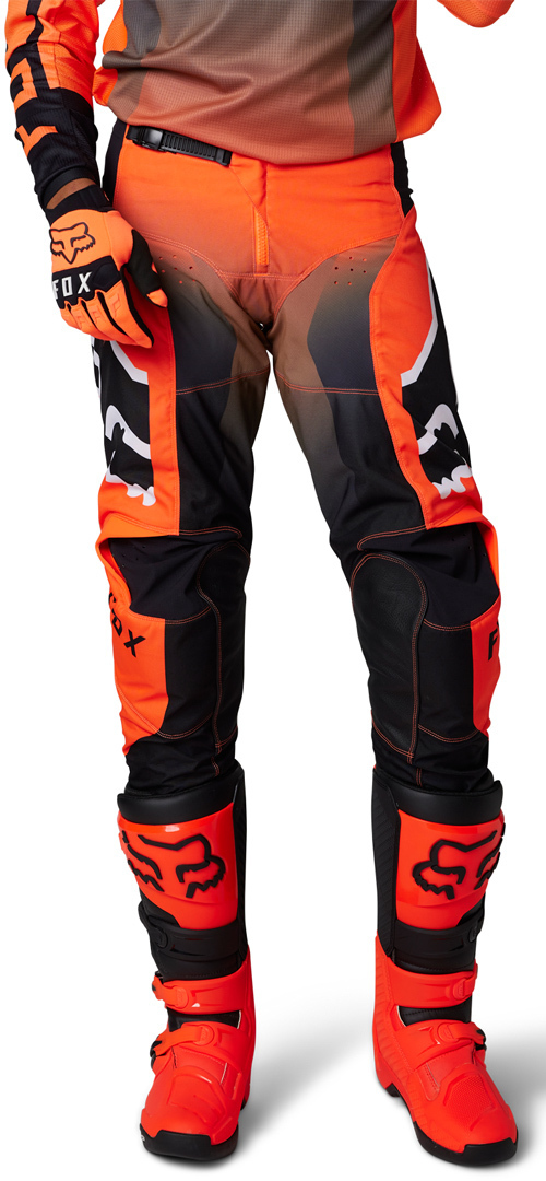 FOX 180 Leed Calça Motocross Laranja 32 Figura 6