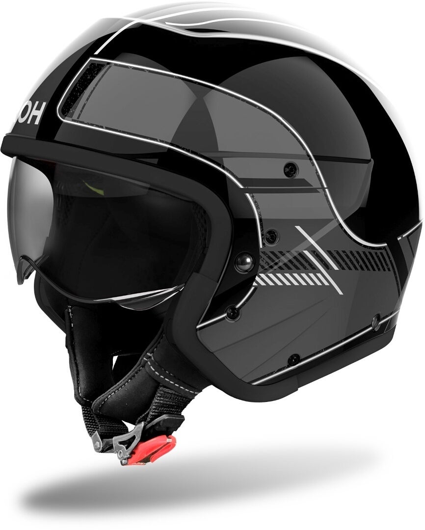 Airoh J 110 Raster Capacete Cinza/Preto S (55/56) Figura 2