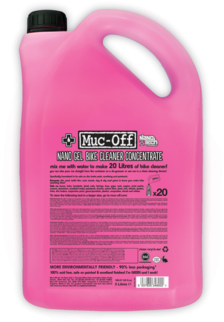 Muc-Off Nano Gel 5L Motorcycle & Bicycle Cleaner-image-544534678