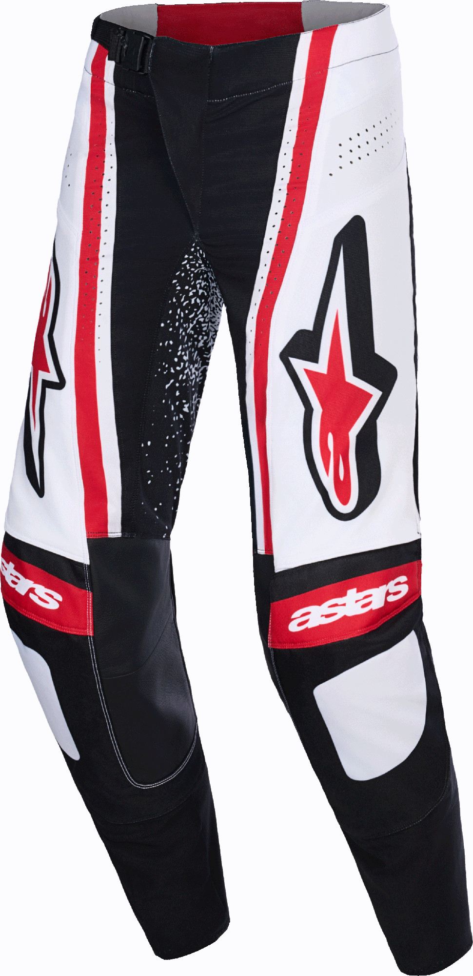 Alpinestars Techstar Nomur Motocross Pants black/white/red 30 Figure 1