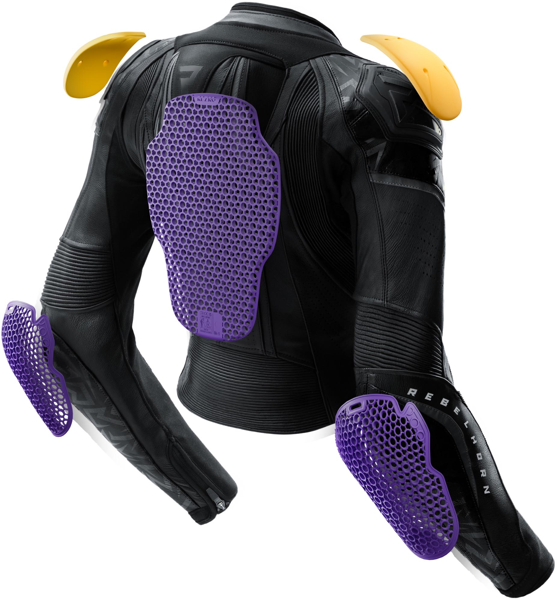 Rebelhorn Diva RS Damen Motorrad Lederjacke schwarz 36 Abbildung 10