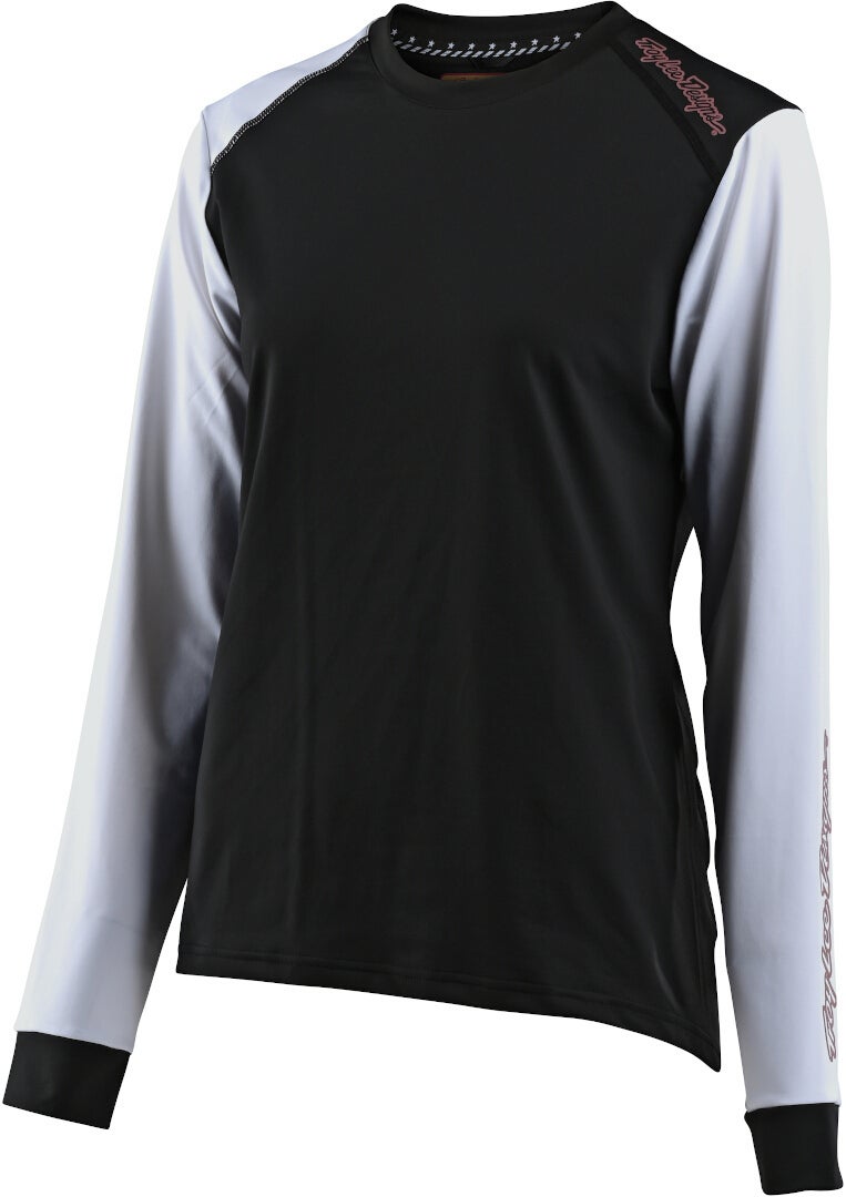 Troy Lee Designs Lilium Damer Jersey Sort/hvid M Figur 1