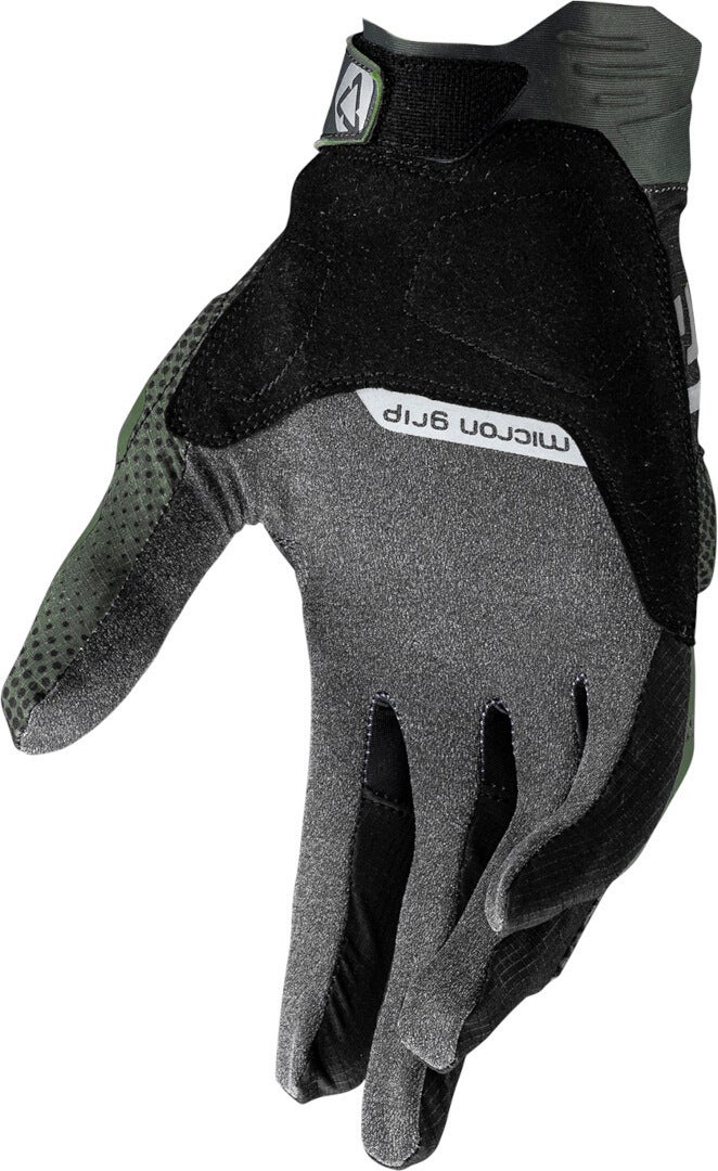 Leatt ADV X-Flow 5.5 Short Motorcykel handsker Sort/oliven 2XL Figur 2