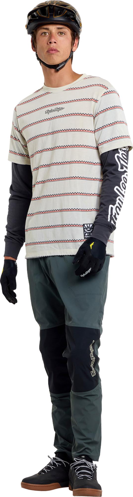 Troy Lee Designs Skyline Trail Mono Bicycle Pants dark green 38 Figure 9