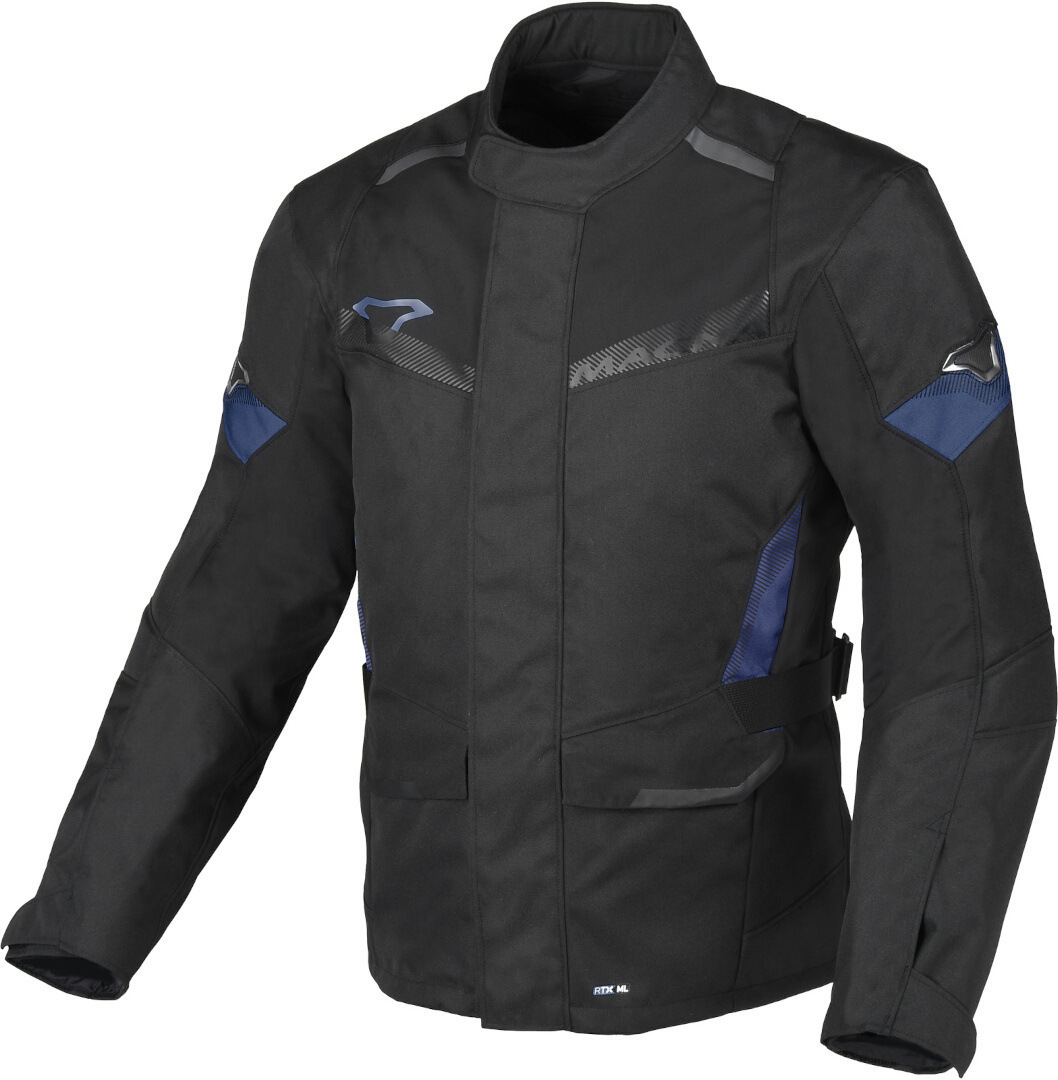 Macna Vaulture waterproof Motorcycle Textile Jacket black/blue M Figure 1