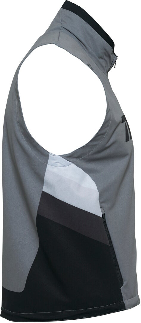 Thor Warm Up Motocross Weste grau/schwarz L Abbildung 2