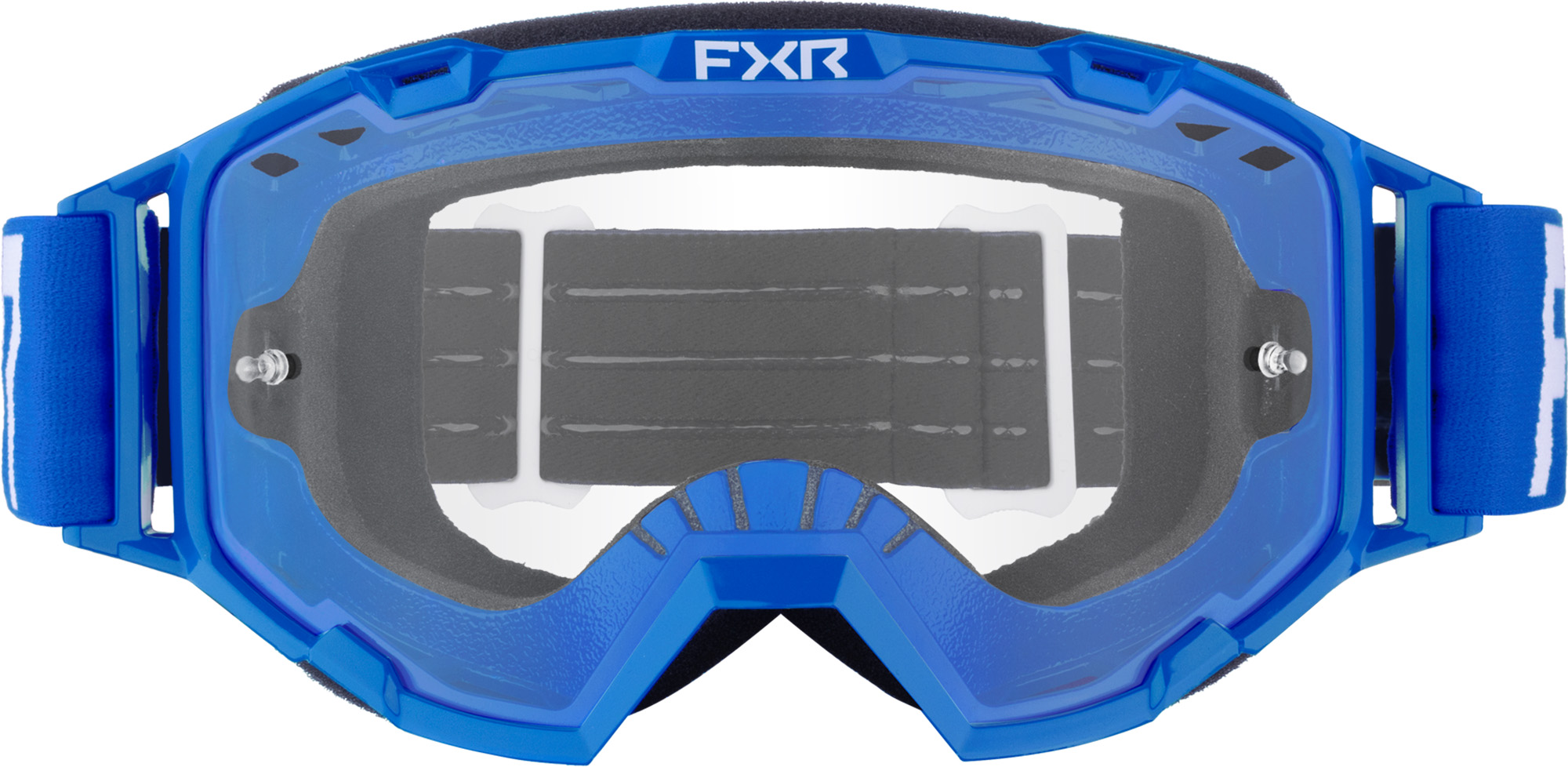 FXR Maverick Prime 2025 Ochelari de motocross Albastru/Alb Figura 2
