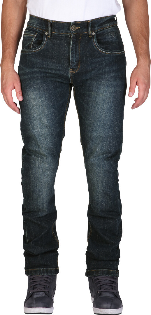 Modeka Glenn 2 Motorfiets Jeans Donkerblauw 40 Figuur 1