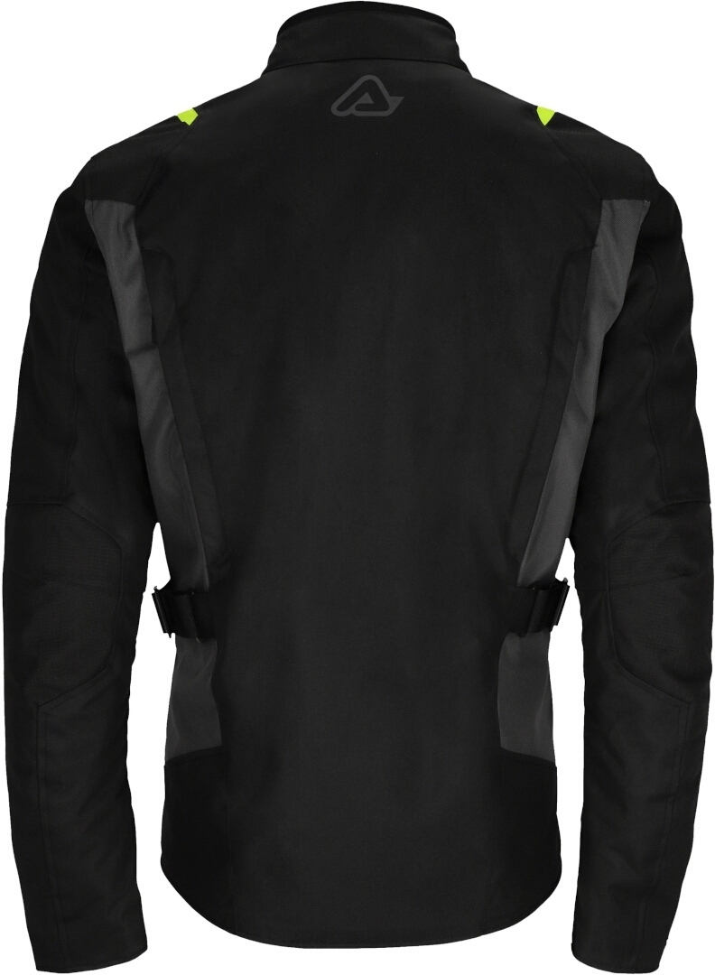 Acerbis CE X-Travel Waterproof Jachetă textilă pentru motociclete negru/galben S Figura 8