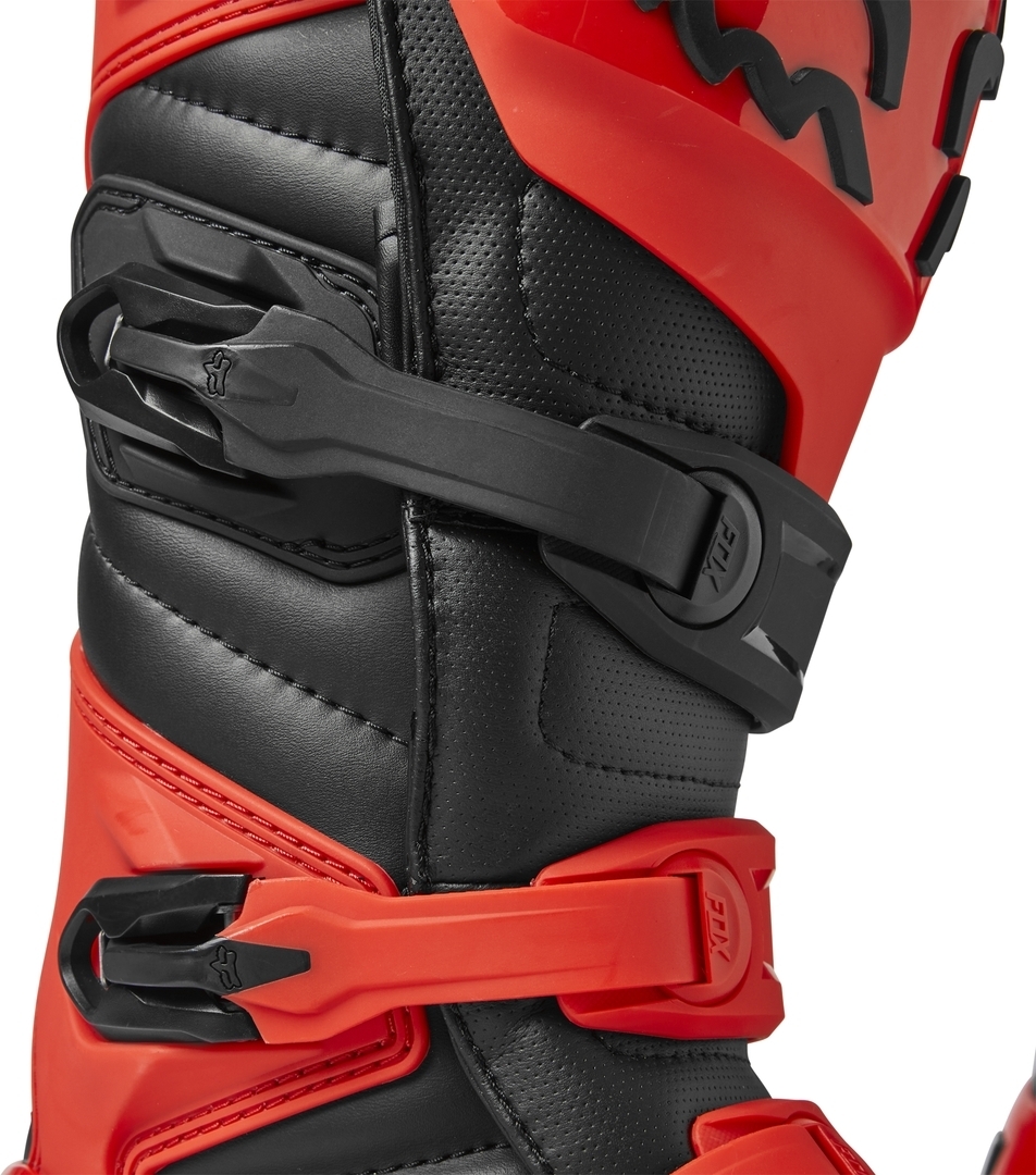 FOX Comp Bottes de motocross Rouge 12 Figure 4