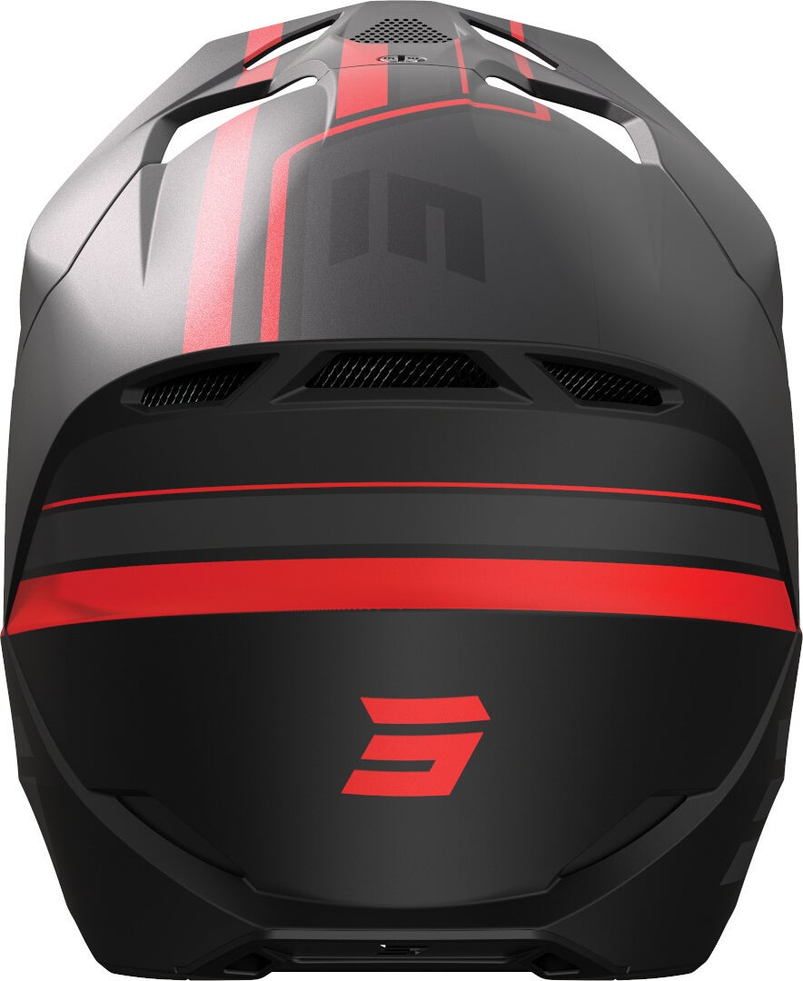 Shot Furious Heritage Casque de motocross Noir mat/rouge S (55/56) Figure 2