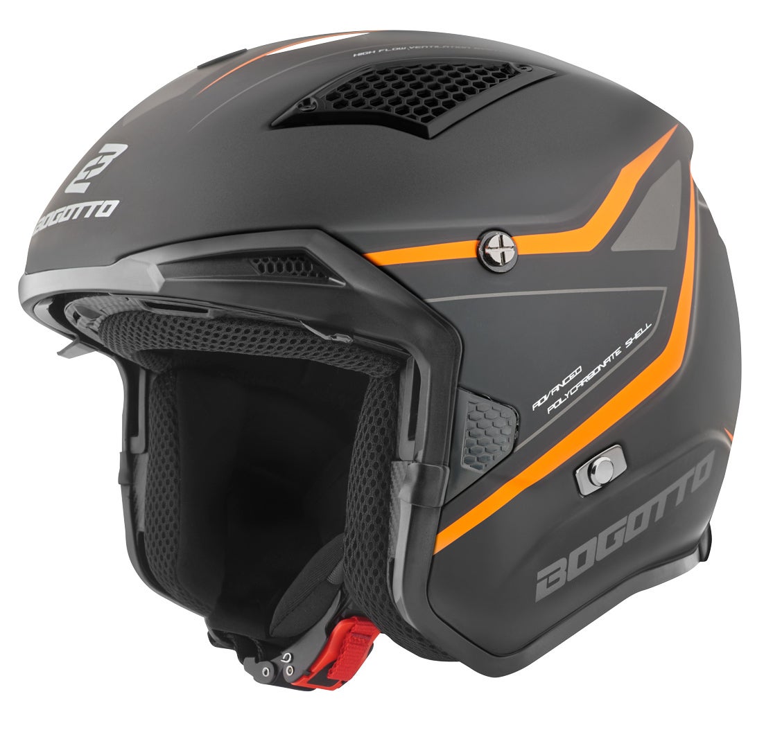 Bogotto Radic WN-ST Hjelm orange/sort L Figur 14