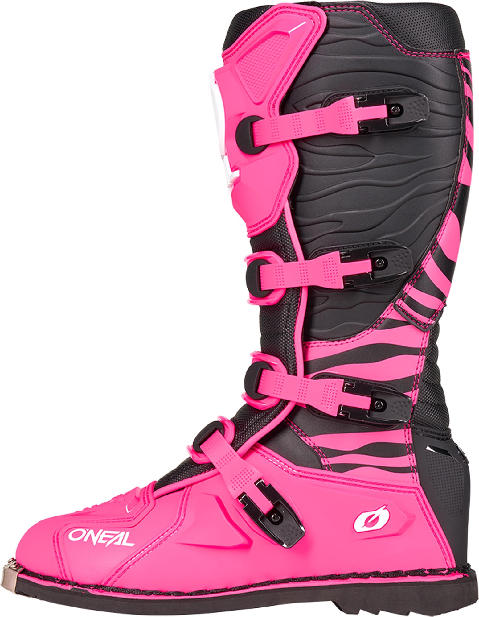 Oneal 3SRS EC Zebra Motocross čevlji roza 48 Slika 1
