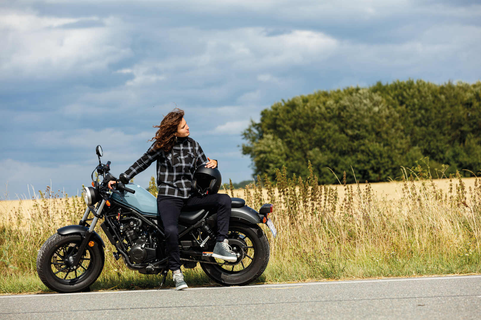 Richa Lumber Damen Motorrad Textiljacke M Abbildung 5