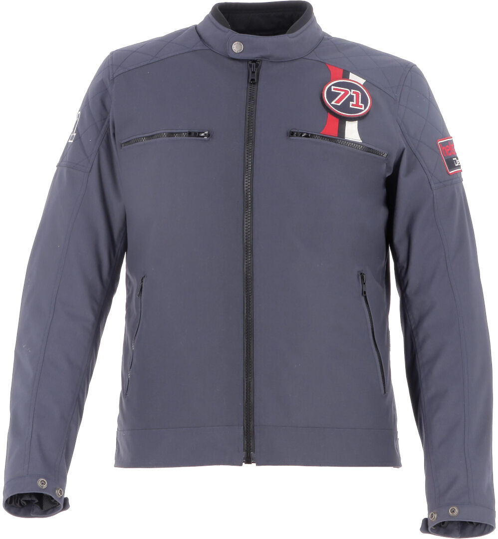 Helstons Evasion Jaqueta têxtil da motocicleta azul 3XL Figura 1