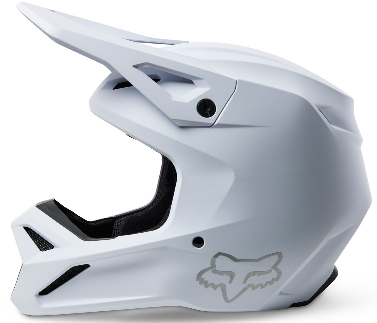 FOX V1 Solid Casque de motocross Blanc mat L (59/60) Figure 6