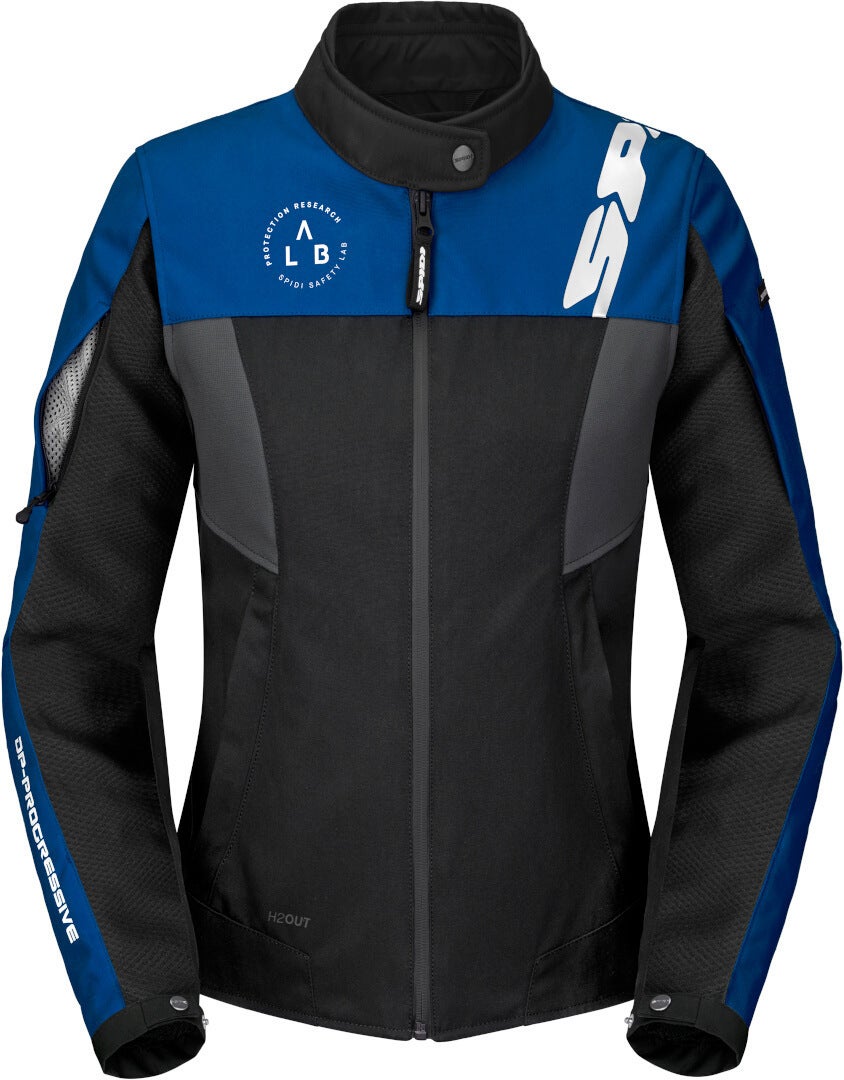 Spidi Corsa H2Out imperméable dames moto textile veste noir/bleu M Figure 1