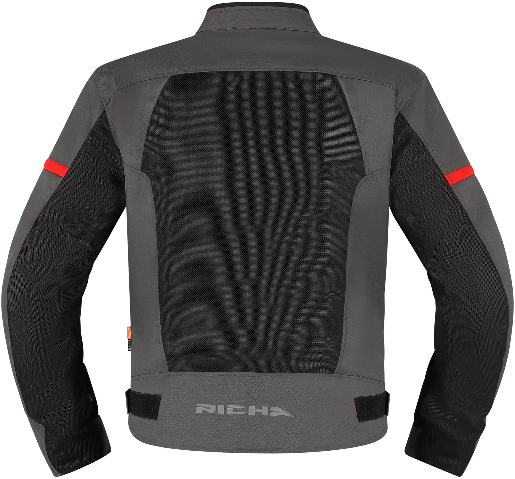 Richa Auyan waterproof Motorcycle Textile Jacket grey/red 5XL Figure 2