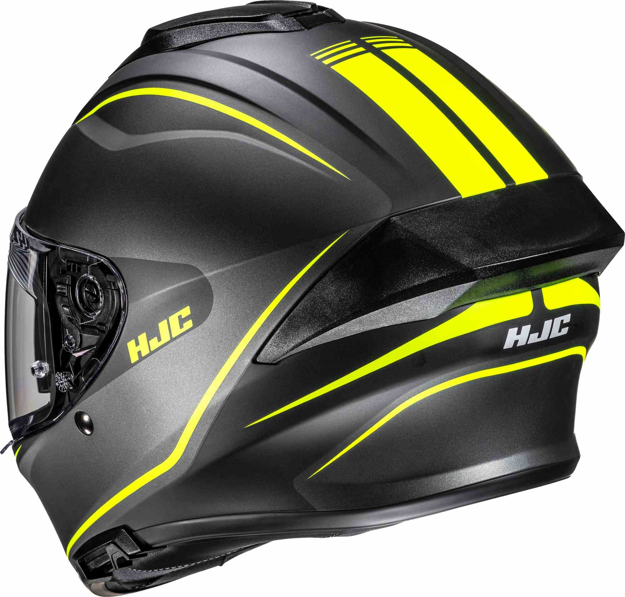 HJC C71 Quez Casque gris/jaune M (57/58) Figure 3