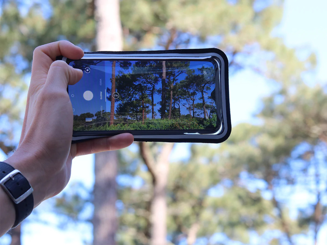 Shapeheart Husă magnetică pentru smartphone cu fereastră de cameră XL Figura 5