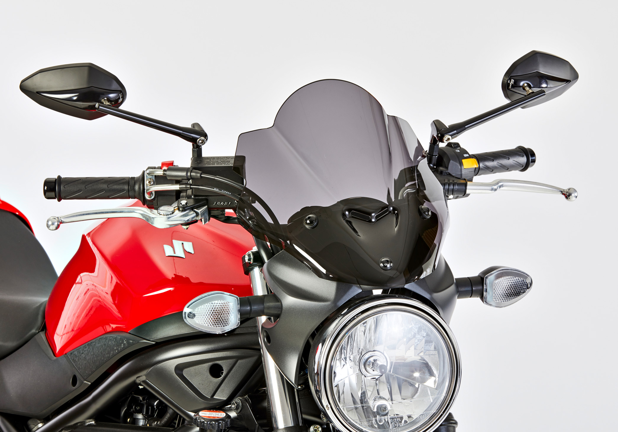 Plasă ERMAX pentru bicicletă goală Sticlă acrilică (PMMA) Figura 1