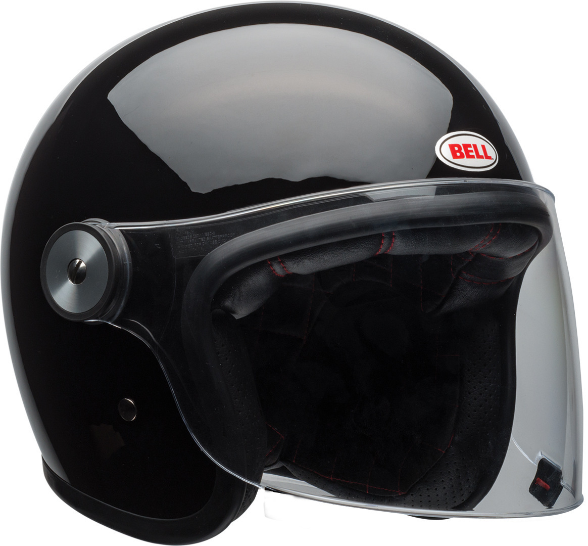 Bell Riot Solid Jet hjelm Sort L (59/60) Figur 2