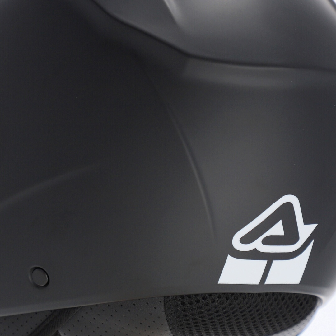 Acerbis Jet Brezza Kid Kids Cască cu reacție Black matt Y/L (51/52) Figura 6