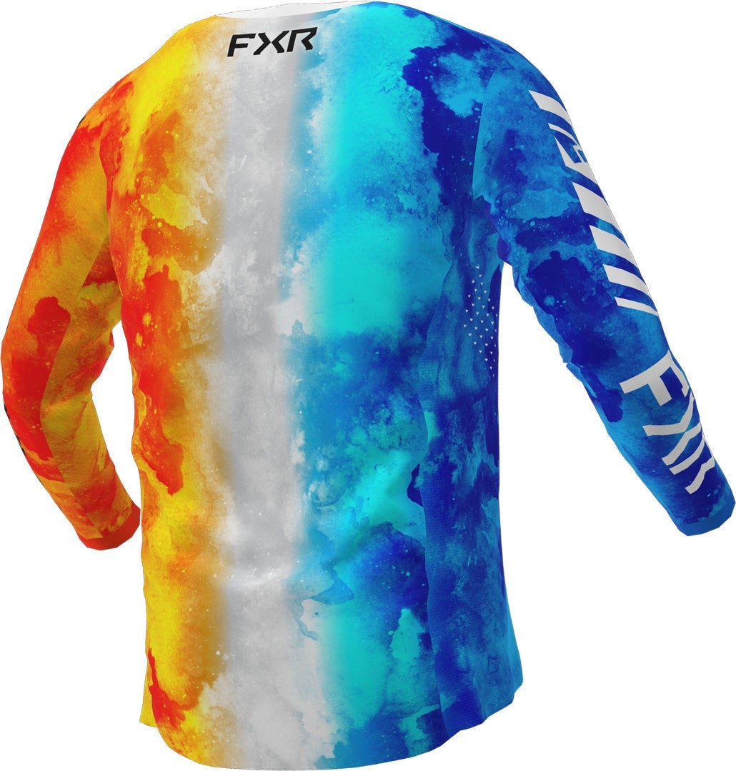 FXR Podium 2023 Motocross Jersey orange/blue L Figure 2