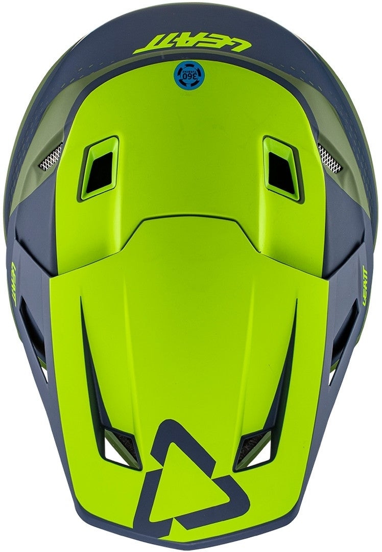 Leatt MTB 8.0 Composite Casco Downhill Verde/Blu M (57/58) Figura 2