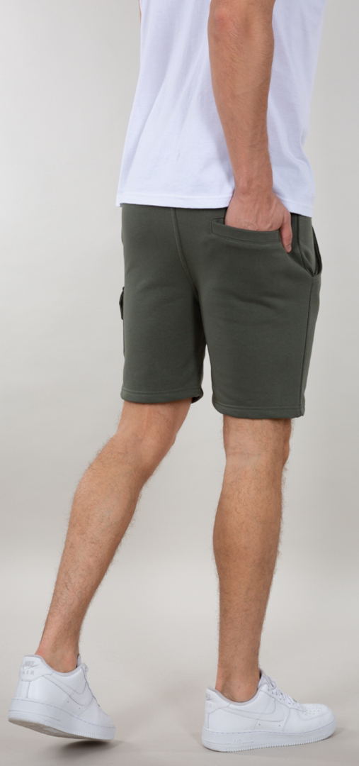 Alpha Industries Terry Scurtmetraje Military Green S Figura 2