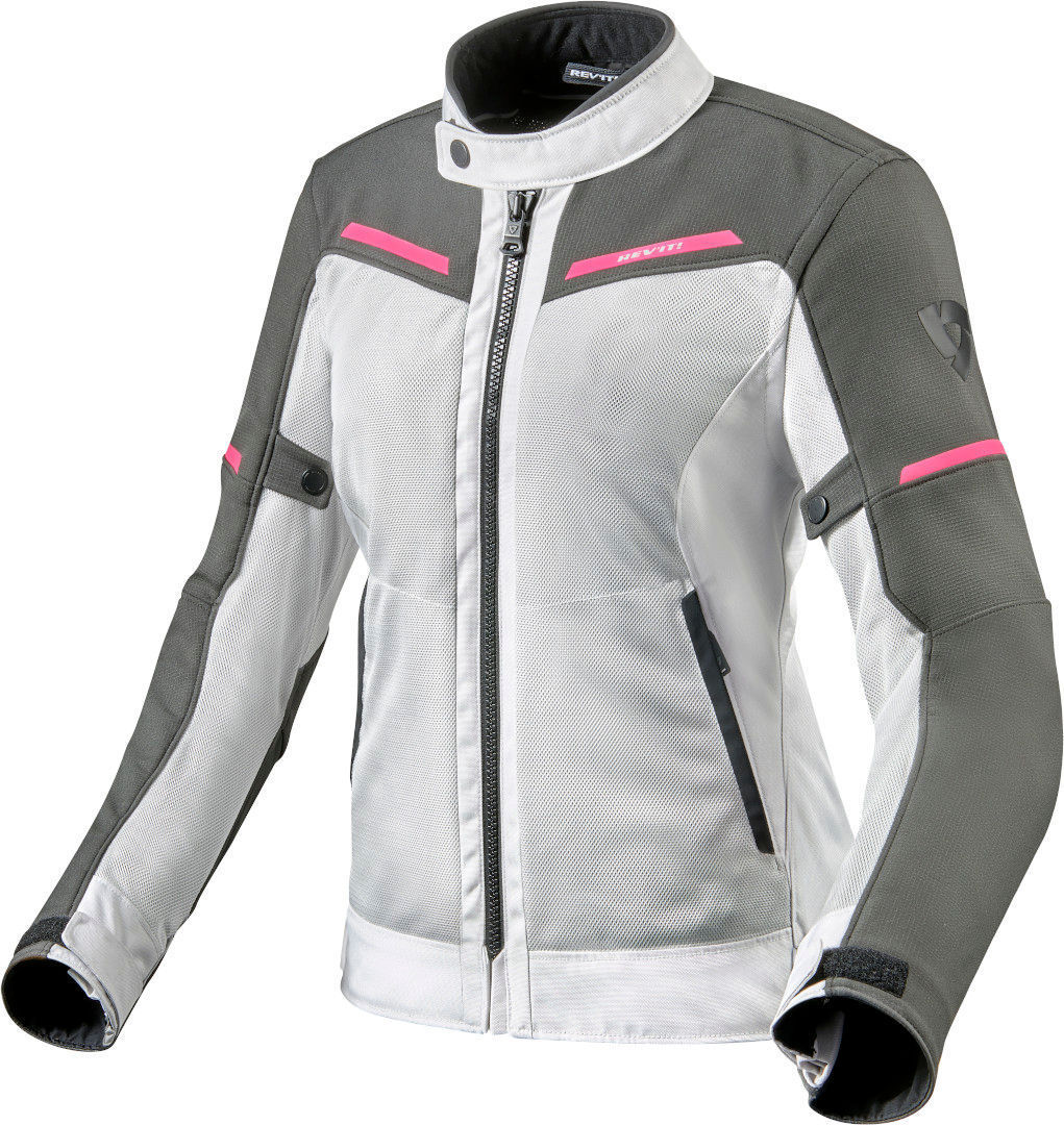 Revit Airwave 3 Damer Motocycle textil jacka vit/grå 34 Figur 1