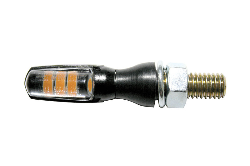 HIGHSIDER Smart Spark LED-indikator Kropp Svart / Lens Clear (Par), Fram och Bak Figur 7