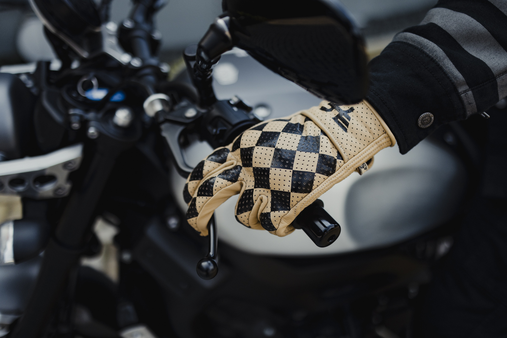 HolyFreedom Bullit Perforated Mănuși de motocicletă negru/galben 2XL Figura 3