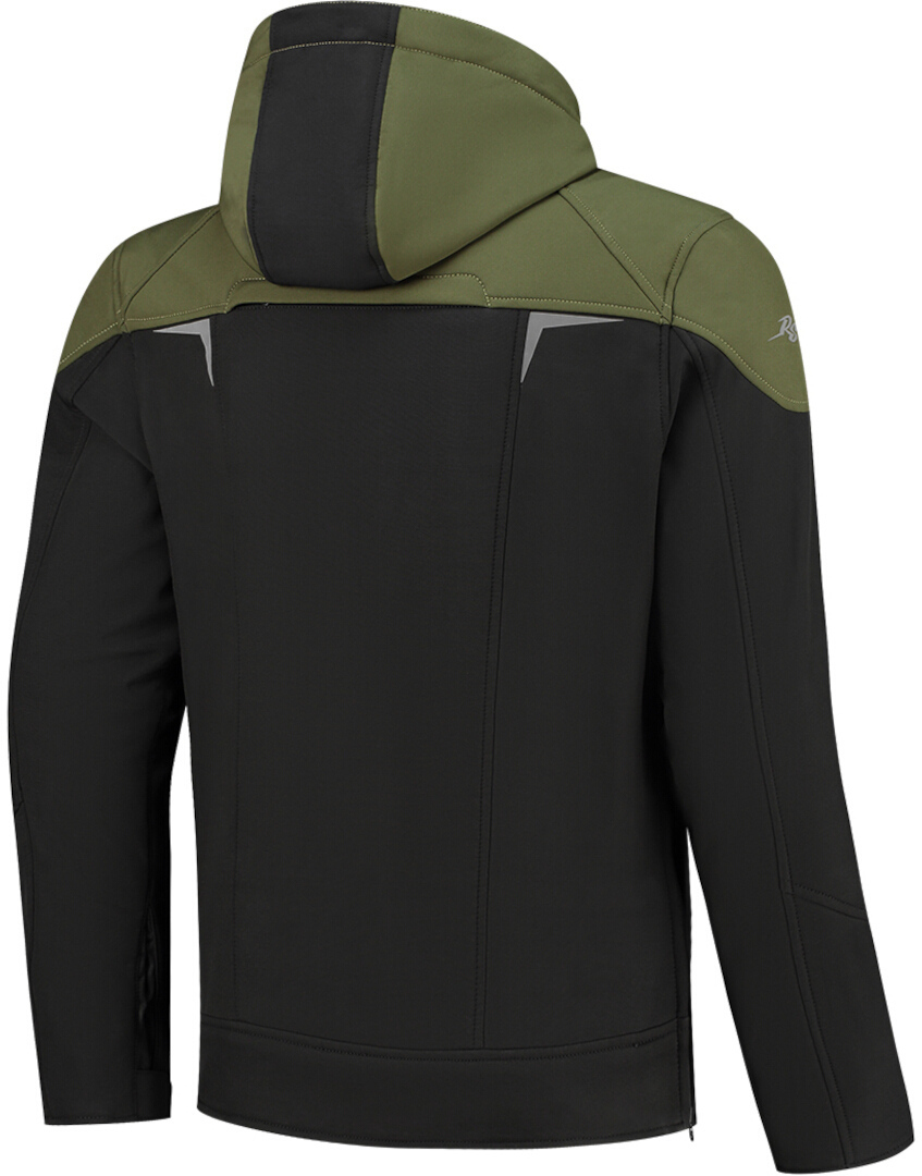 Rusty Stitches Orlando Chaqueta textil de moto negro/verde L Figura 2