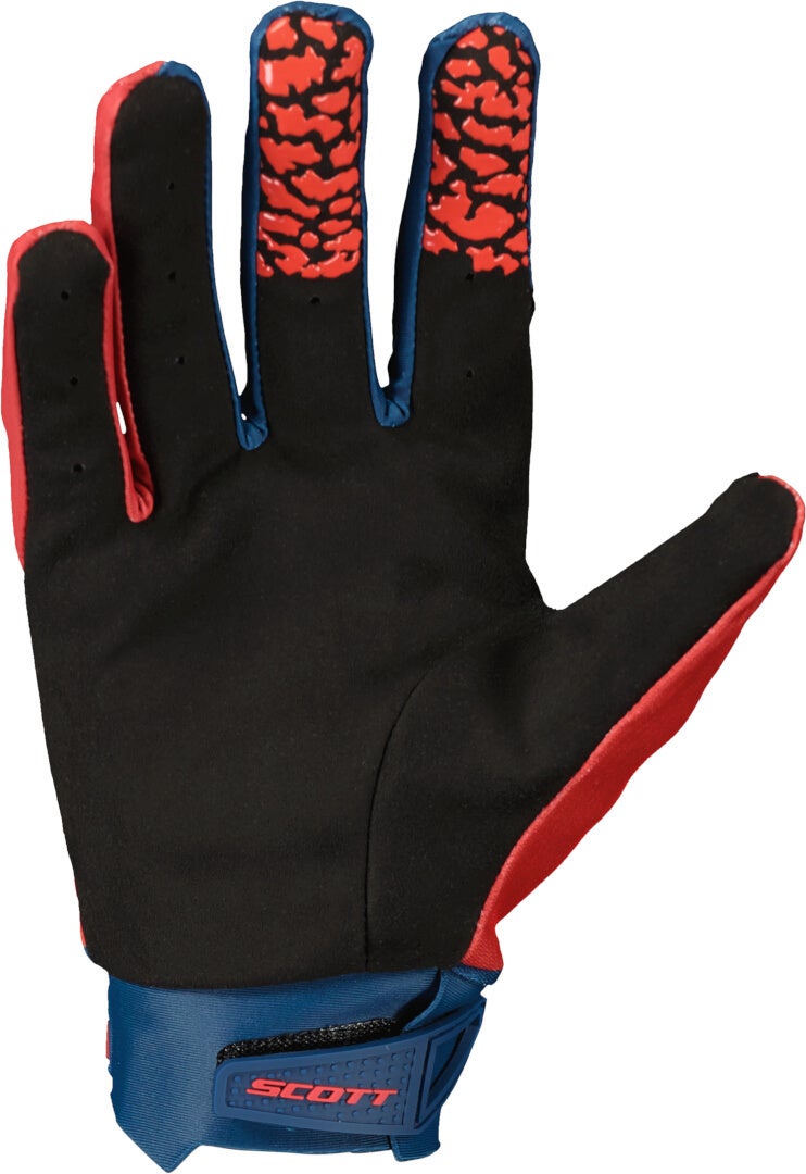 Scott Evo Track Motocross handsker blå/rød XL Figur 2