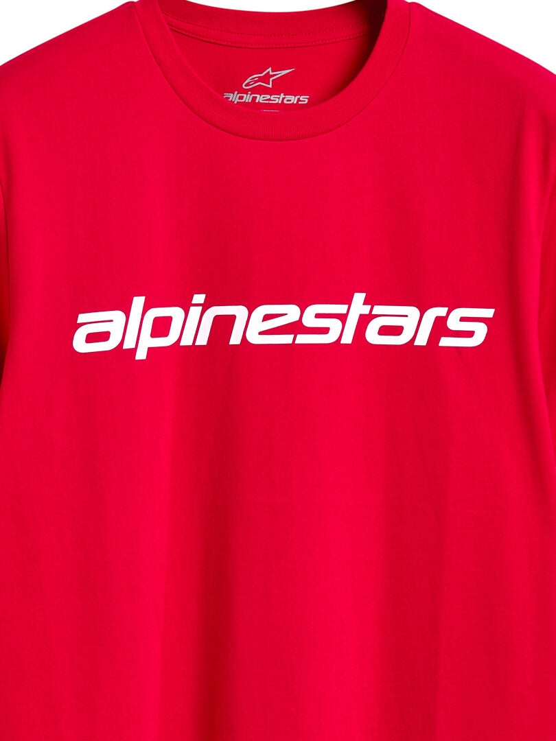 Alpinestars Linear Wordmark 2.0 T-shirt Rouge L Figure 2