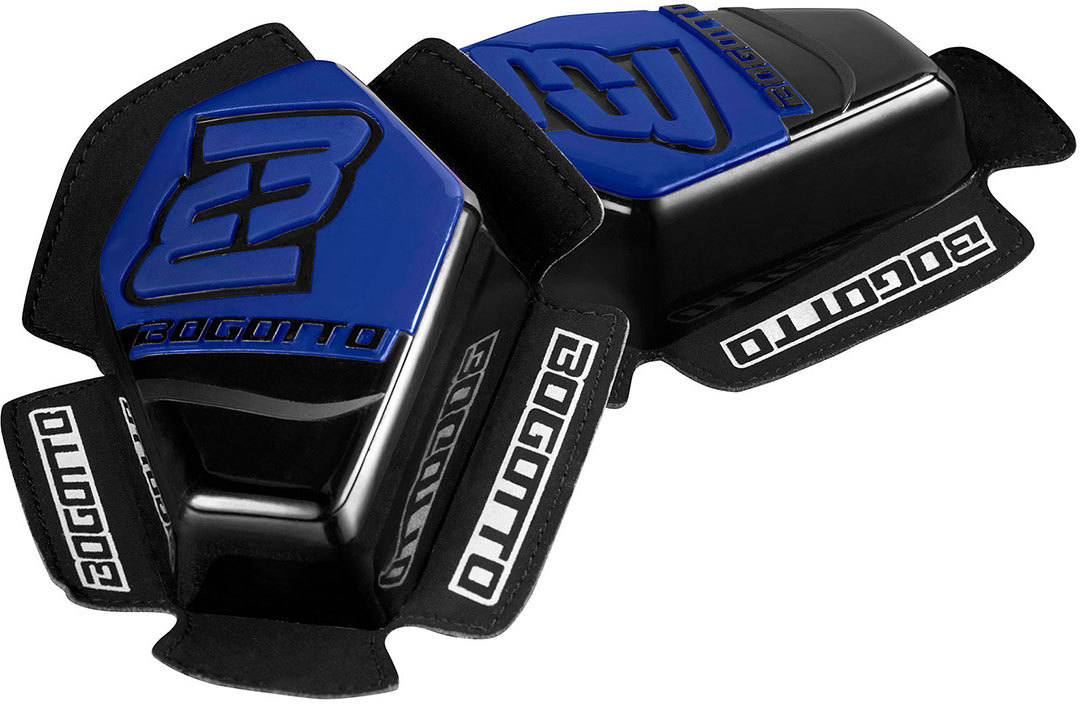 Bogotto Sport Knee Slider Negru/Albastru Figura 1