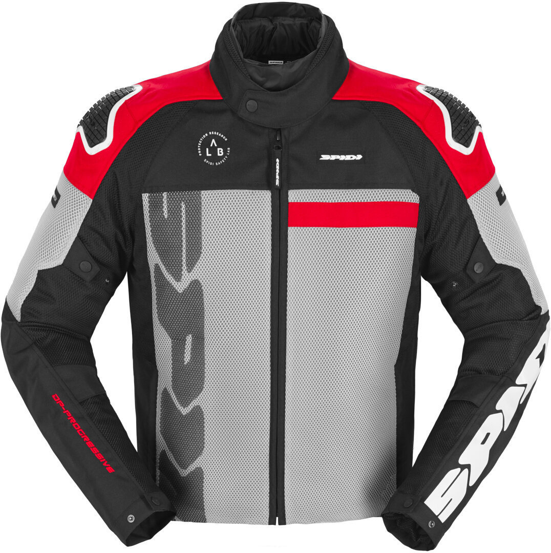 Spidi Progressive Net H2Out Giacca tessile moto rosso L Figura 1