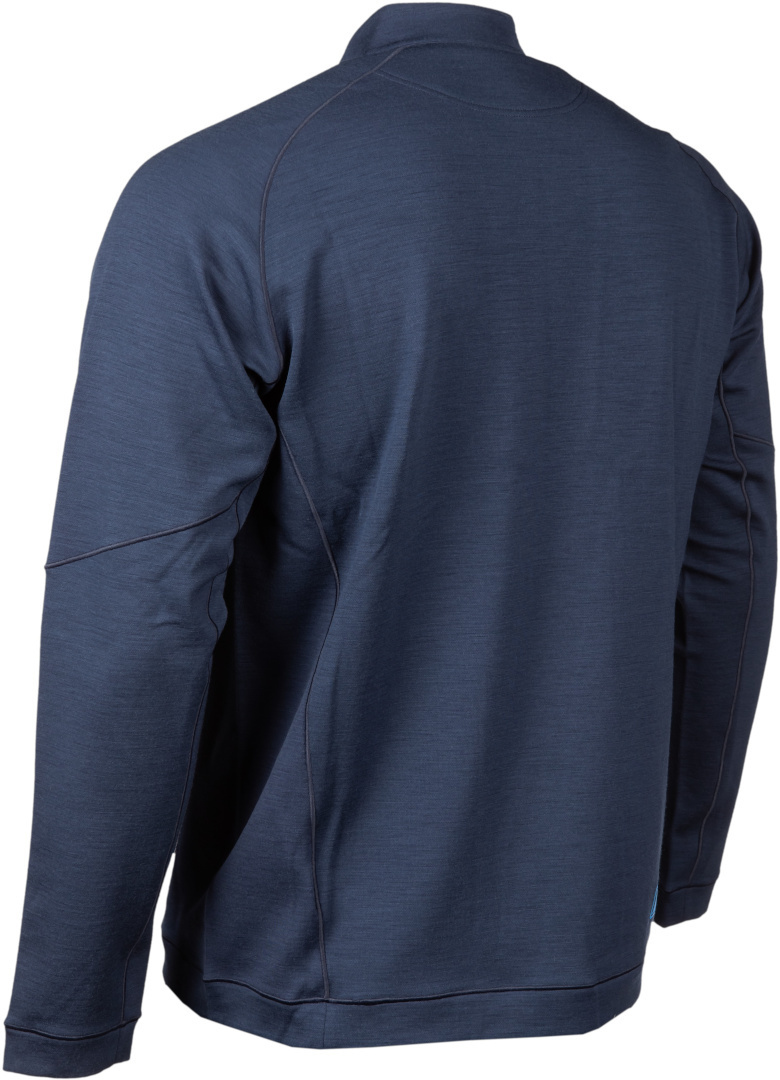 Side view of Klim Teton Merino 1/4 Zip Functional Shirt