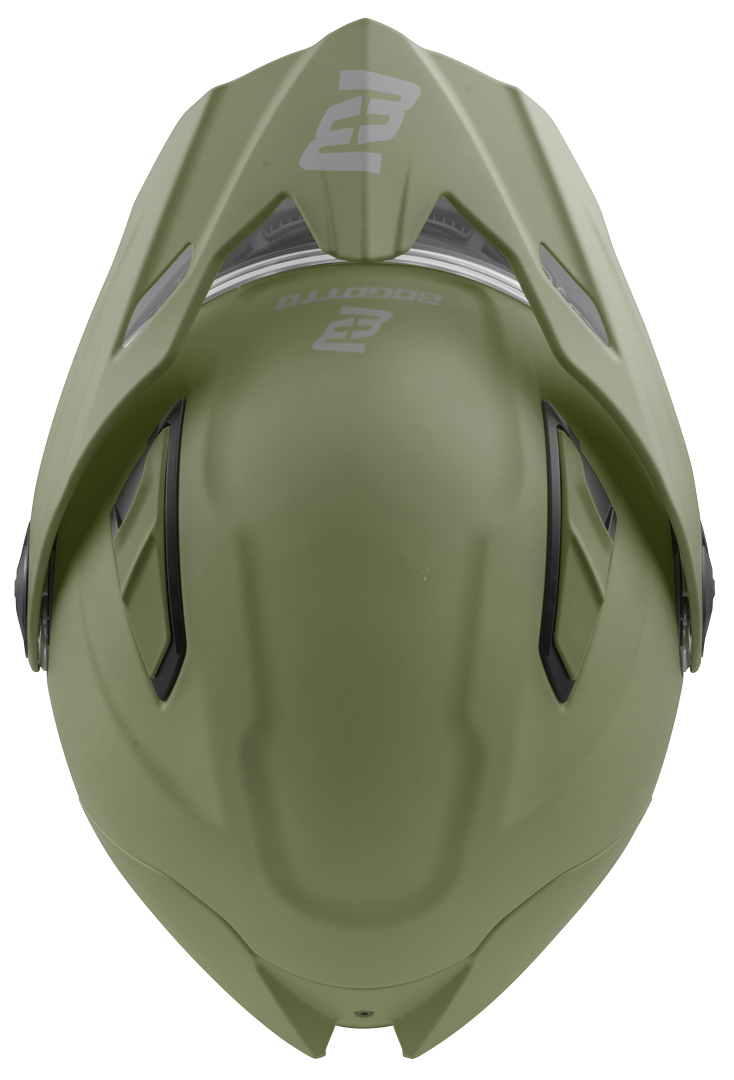 Bogotto FG-102 Duo Cască din fibră de sticlă Verde mat L Figura 6