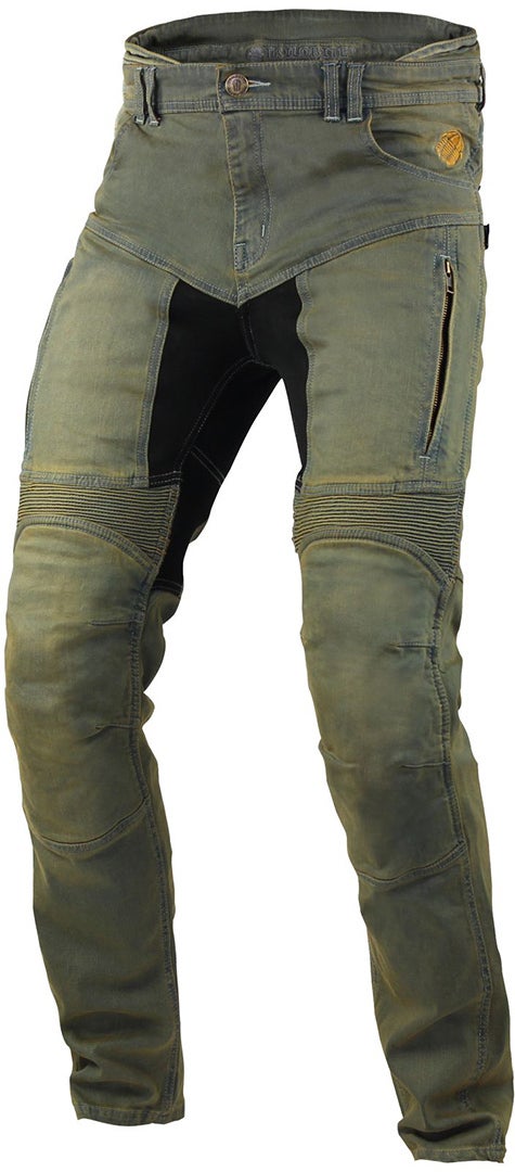 Trilobite Parado Jeans moto bleu/vert 32/32 Figure 1
