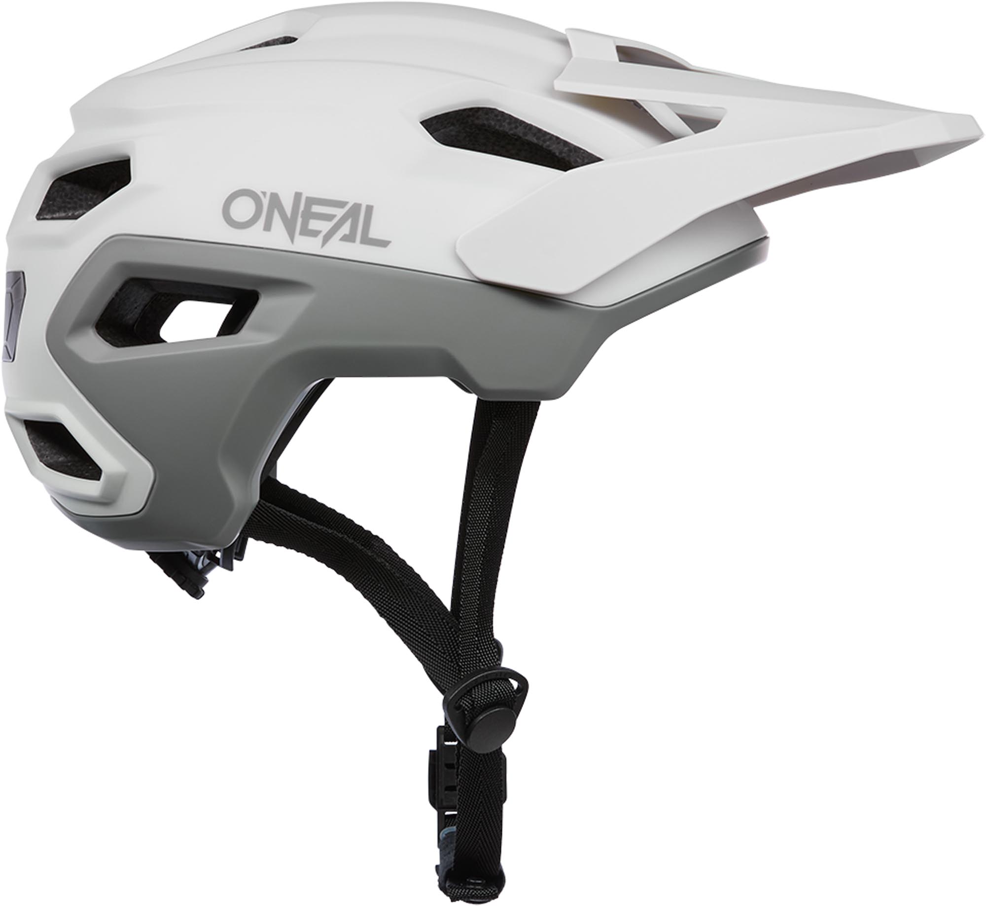 Oneal Trailfinder Evo Solid Bicycle Helmet white/grey XS (51-53) Figure 3