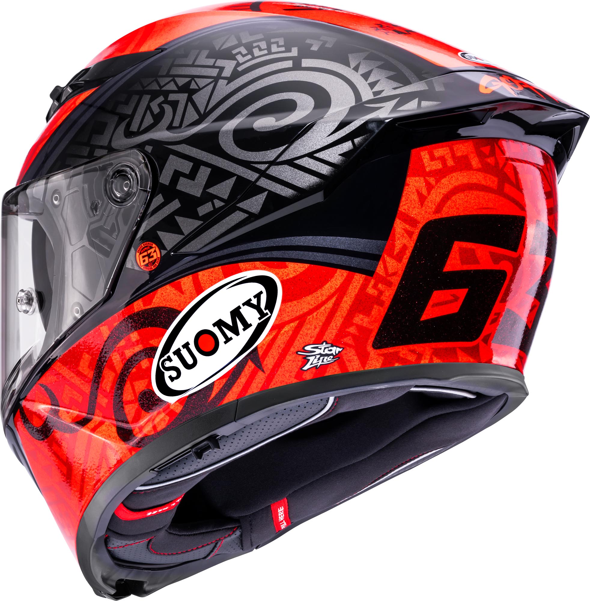 Suomy Stellar 2 Bagnaia Replica 2023 Helm Helm S (55/56) Abbildung 3
