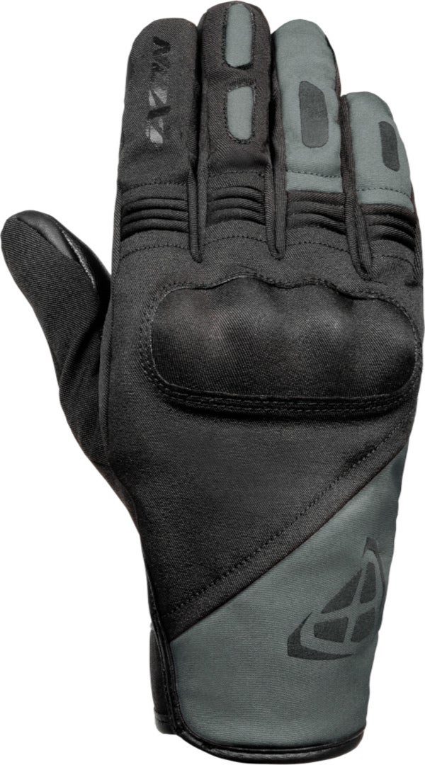 Ixon Men's Black/Khaki Pro Oslo Waterproof Winter Motorcycle Gloves
