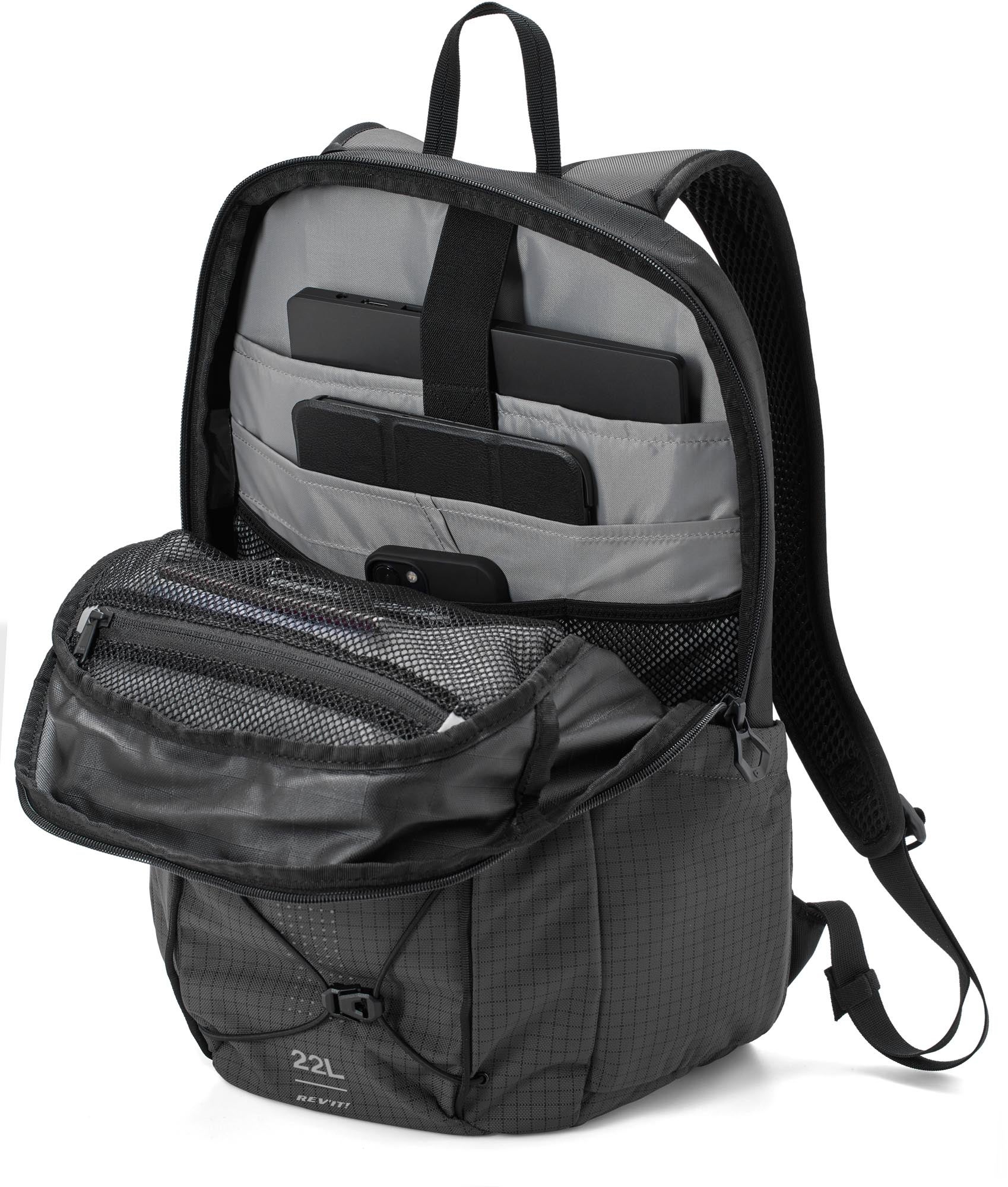 Revit Saroa Rucksack grau/schwarz Abbildung 11