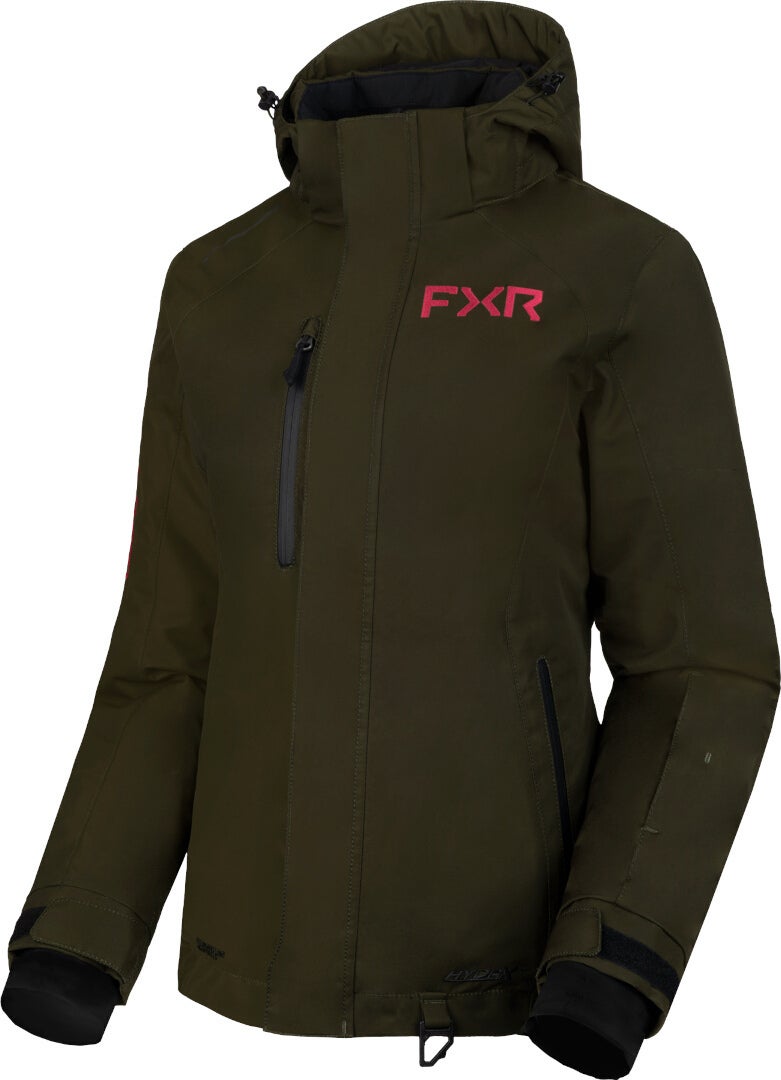 FXR Fresh 2025 Ladies Snowmobile Jacket green 12 Figure 1