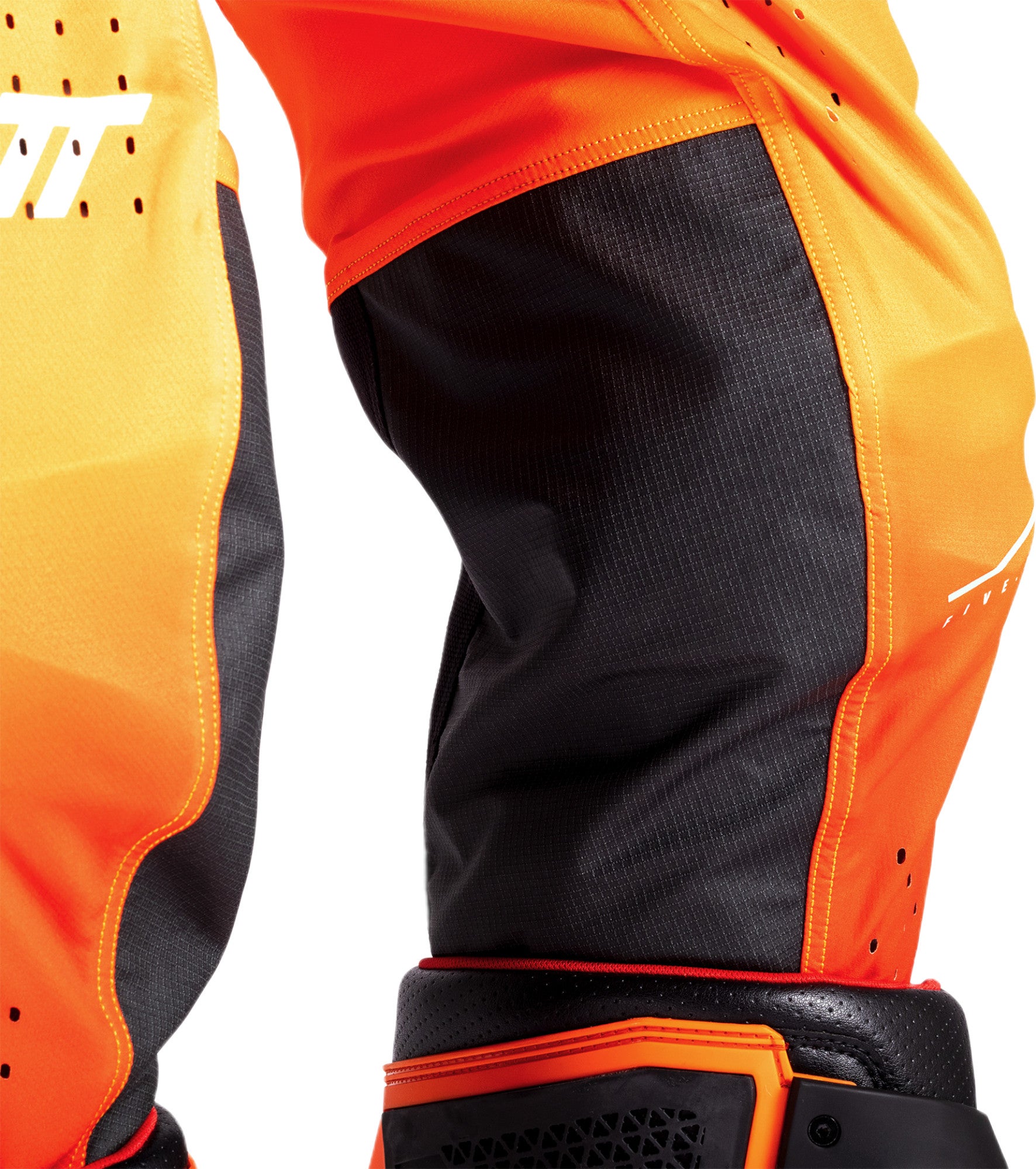 Leatt Moto 5.5 I.K.S V26 Pantalons de motocross orange/jaune XL Figure 5