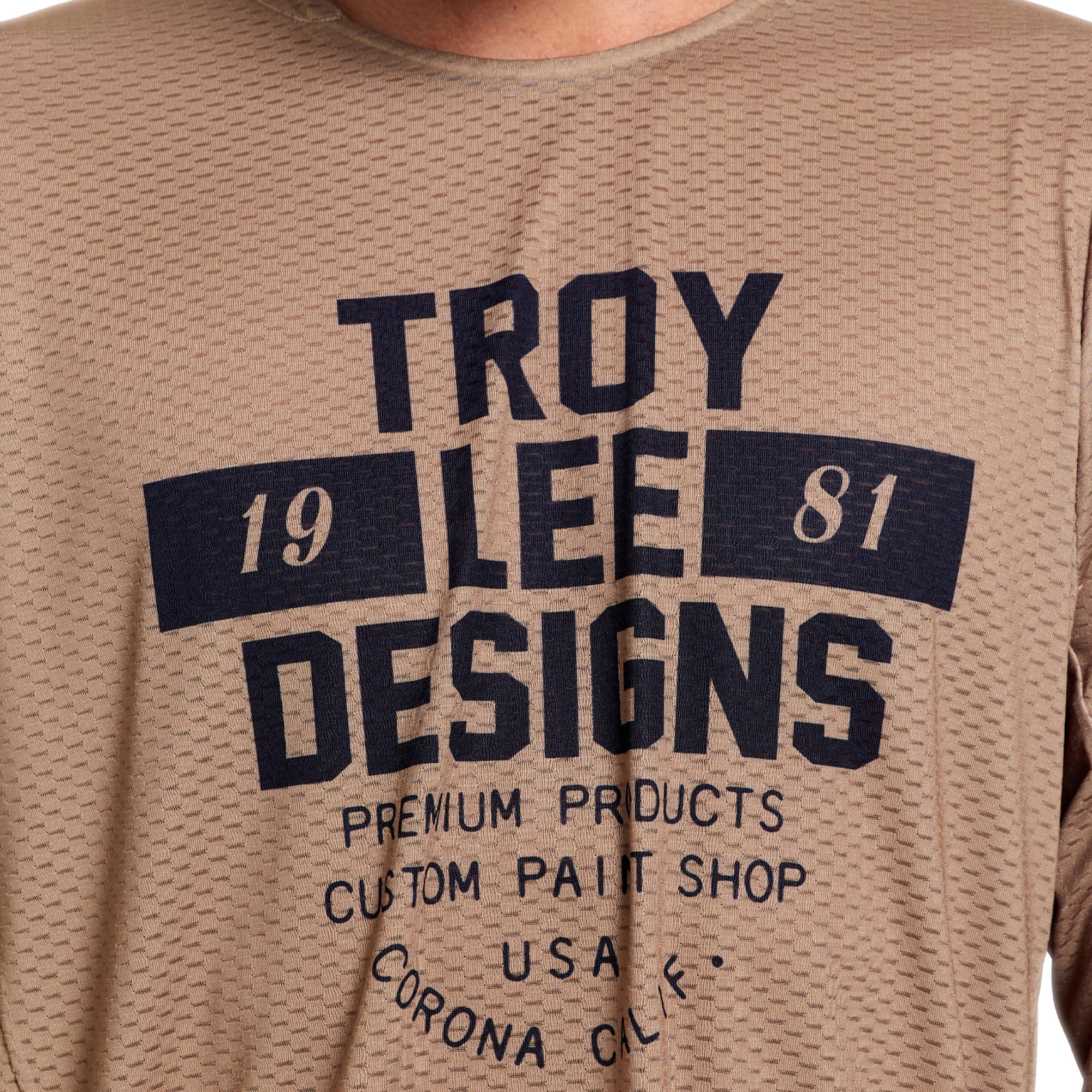 Troy Lee Designs GP Pro Air Seal Motocross Jersey brown L Figure 5