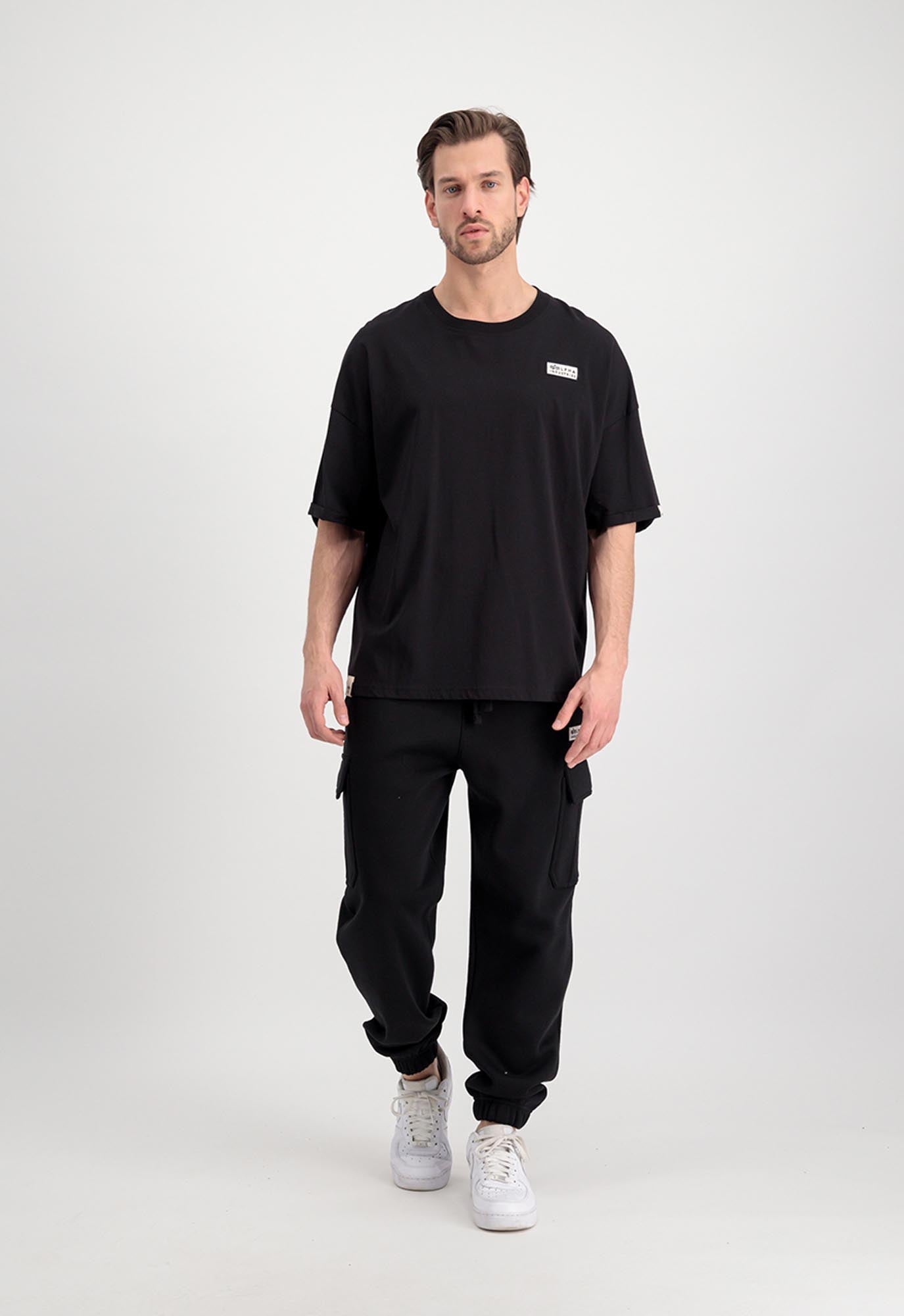 Alpha Industries Organics OS Roll-Up T Κοντομάνικη μπλούζα Μαύρο L Γράφημα 4