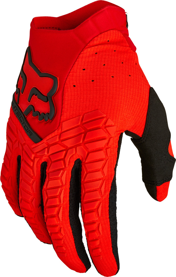 FOX Pawtector Motocross handsker rød/sort M Figur 1